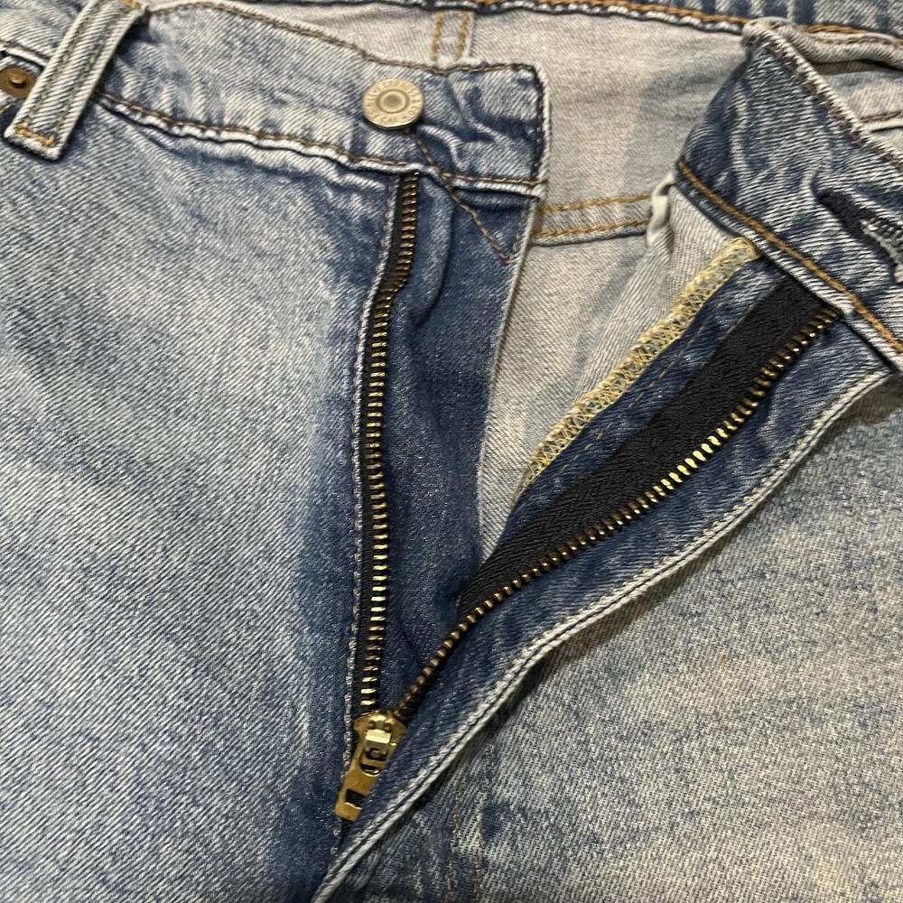 Levis 541 Jeans Mens 38x30 Light Wash Denim Regular Vintage 90s Y2K - Picture 5 of 12